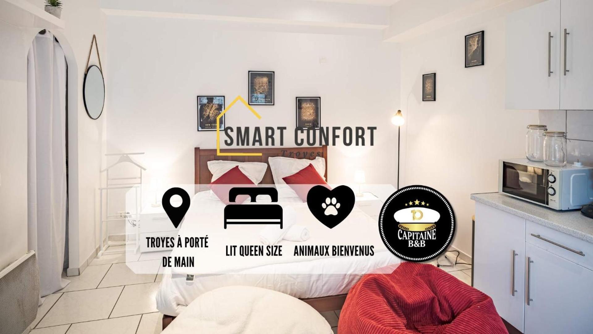 Smart Confort 1 - Studio Confort Et Style Troyes Eksteriør billede